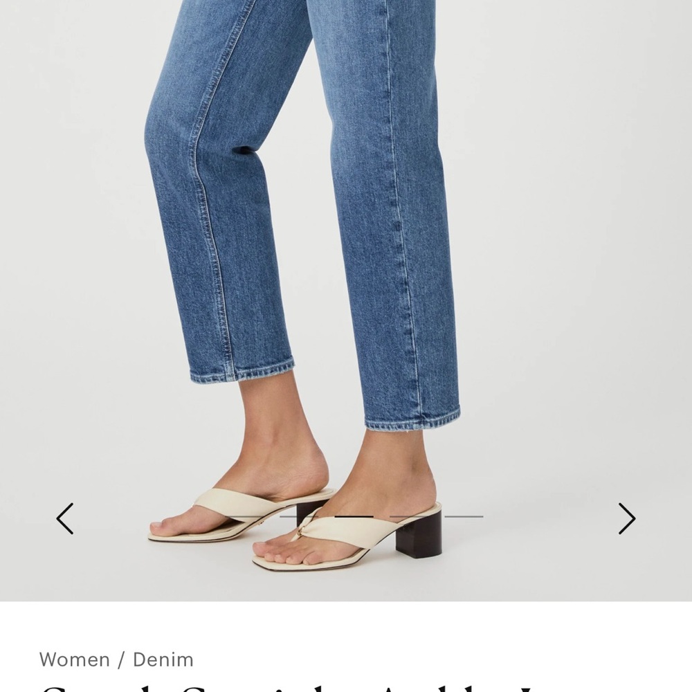 NWT PAIGE Sarah Straight Ankle - Picture 3 of 11